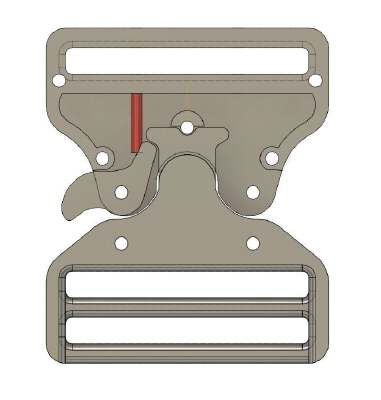 Belt buckle | 3d print model