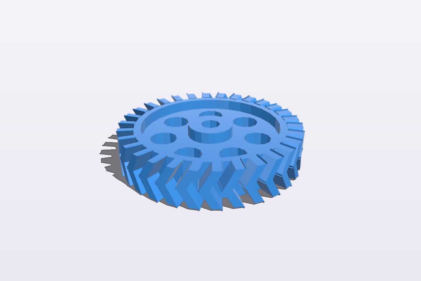 My Customized OpenSCAD Helical Gears2