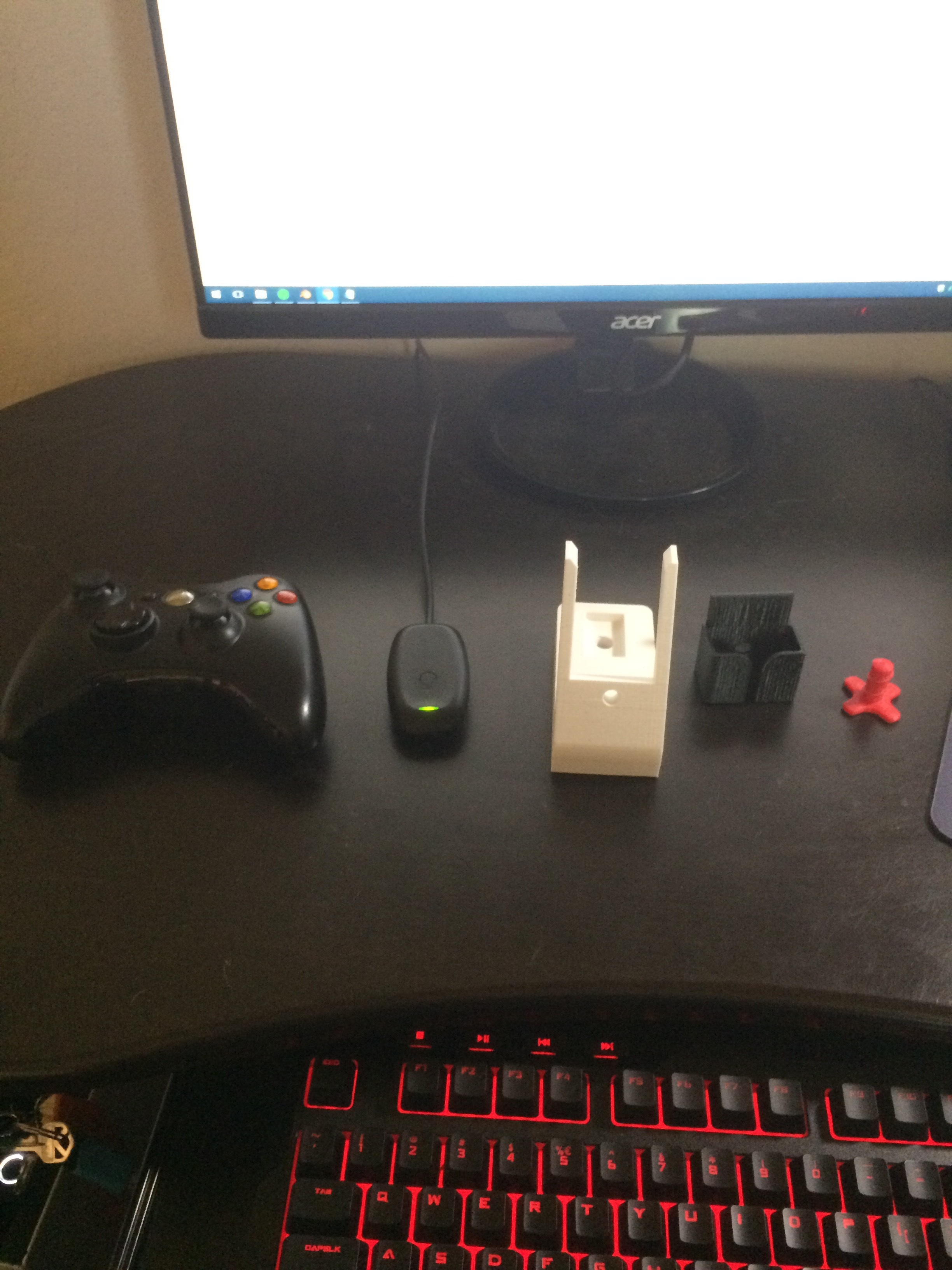 XBox 360 remote and PC Wireless Receiver Hub