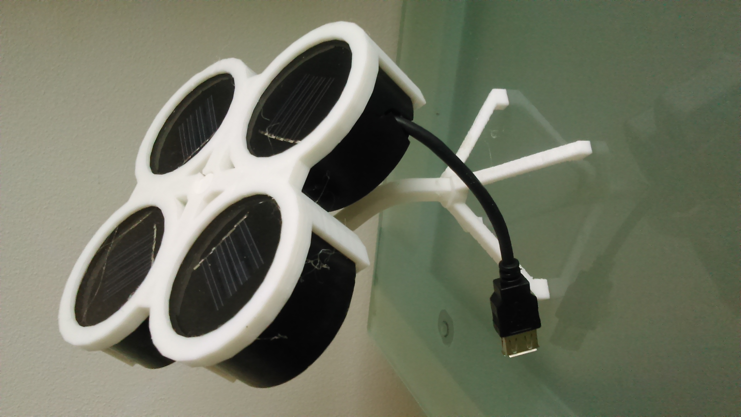 Solar panel holder