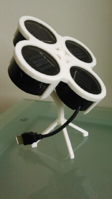 Solar panel holder | 3d print model