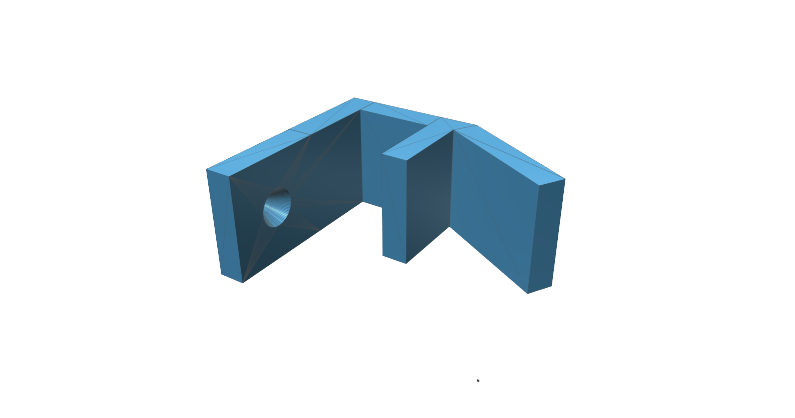 PS4 Under Desk Mount with Screw Holes and Backstop v1.02