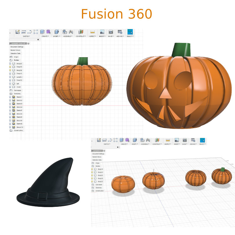 Flashing pumpkin