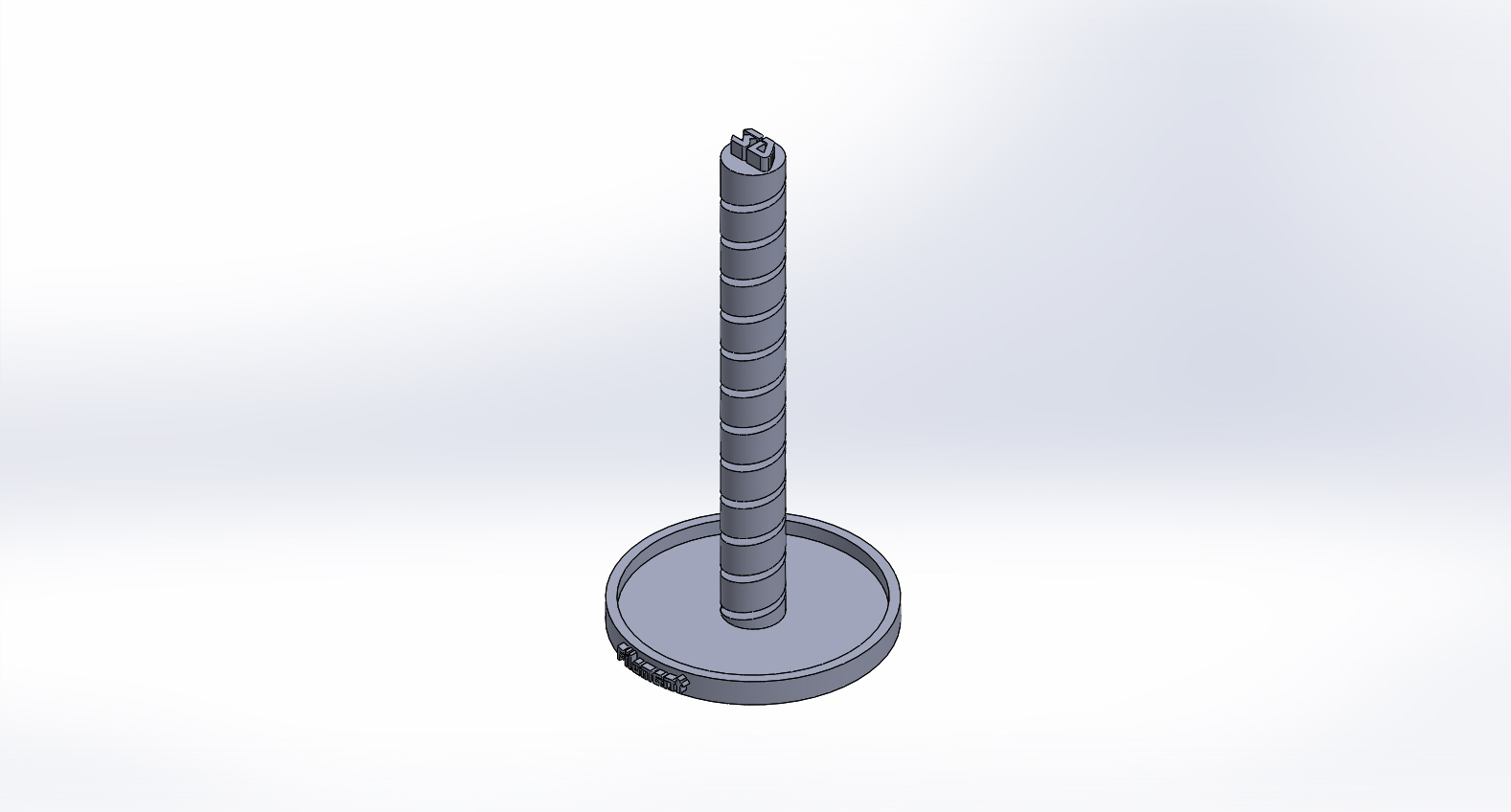 Extra Spool Holding Rod