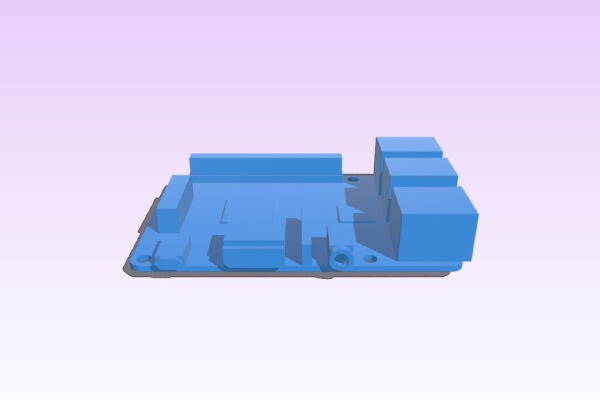 Raspberry Pi 3 Digital Stand-in | 3d print model