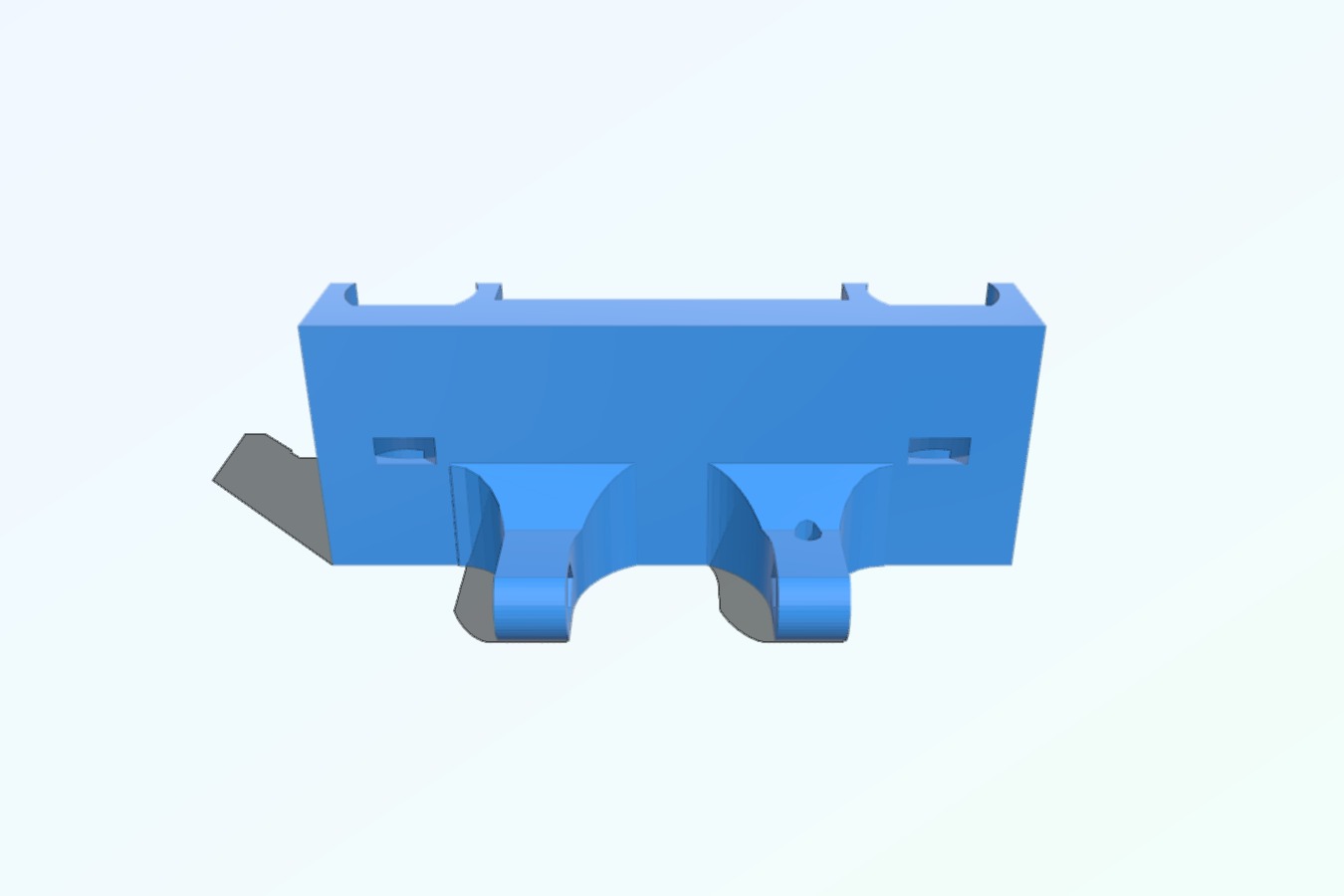 Rostock lm8uu clamp carriage for ball joints