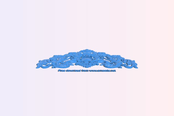 Pattern decor design lion | 3d print model
