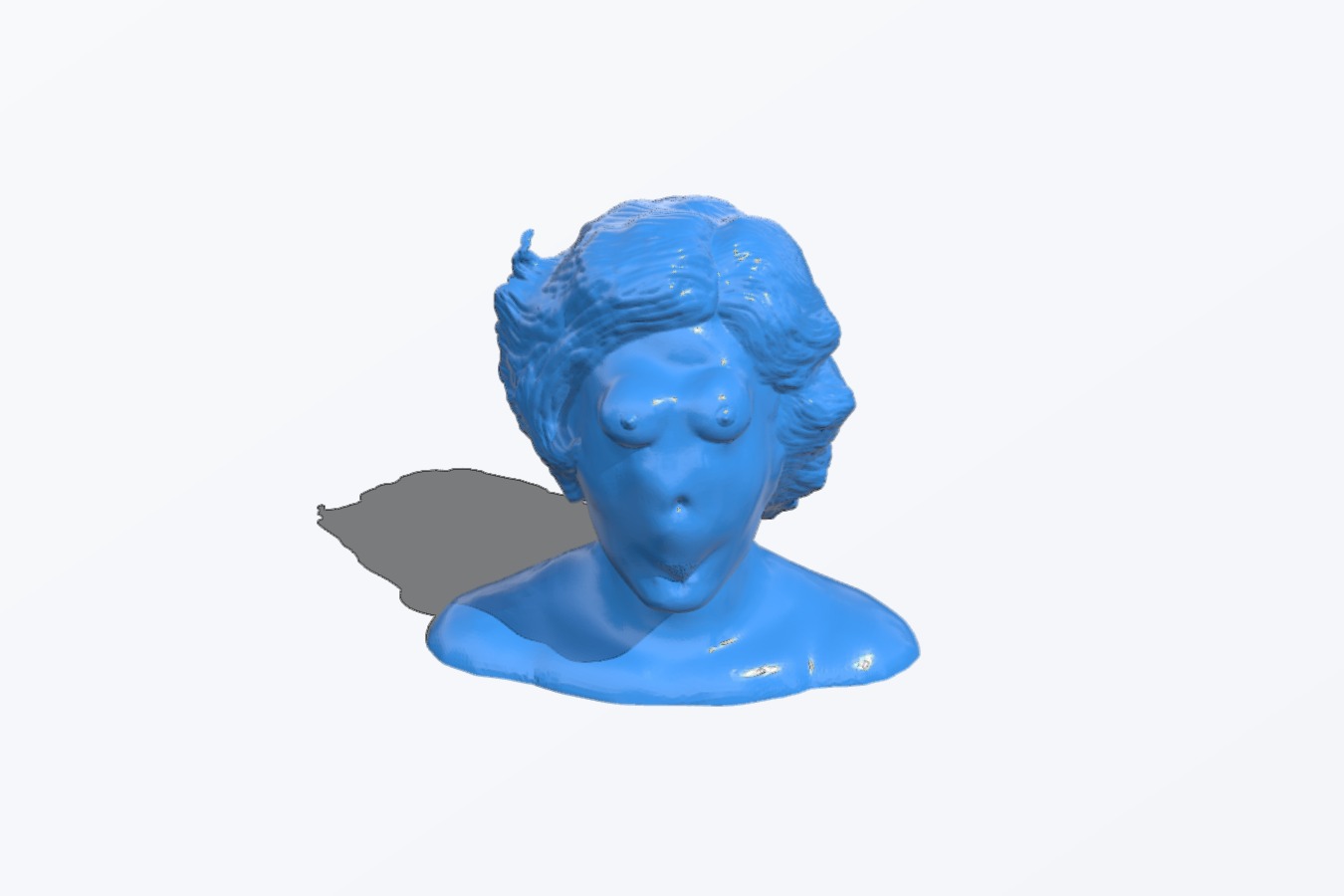 Rene Magritte 3D sculpture