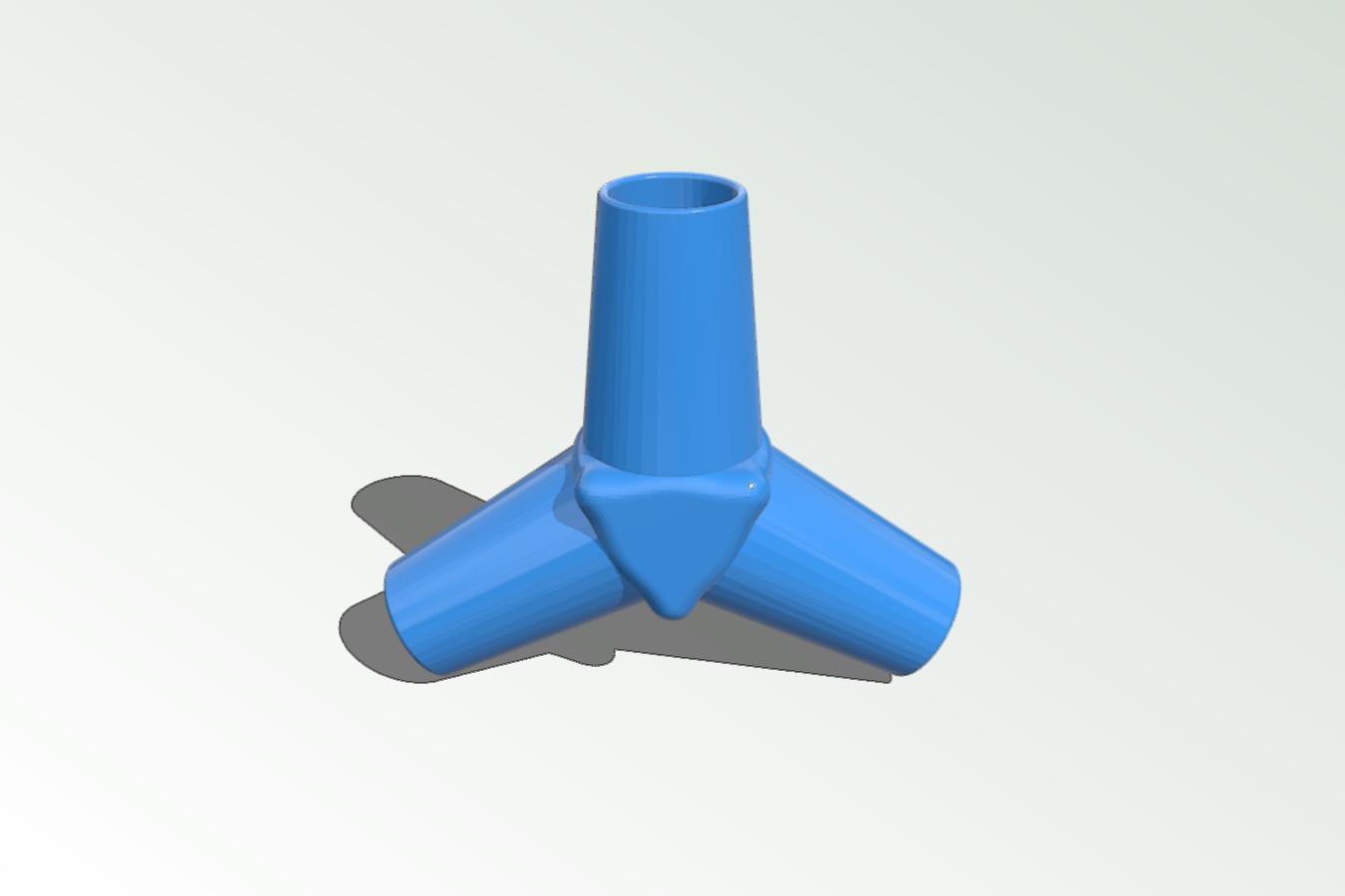 Vacuum cleaner hose Y splitter