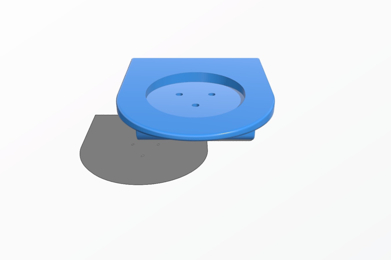 Head Down EZVIZ Camera Wallmount