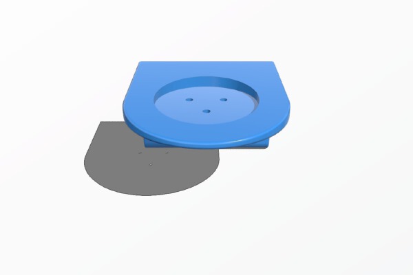 Head Down EZVIZ Camera Wallmount | 3d print model