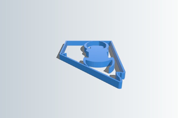 Nevada Geocaching Bug | 3d print model