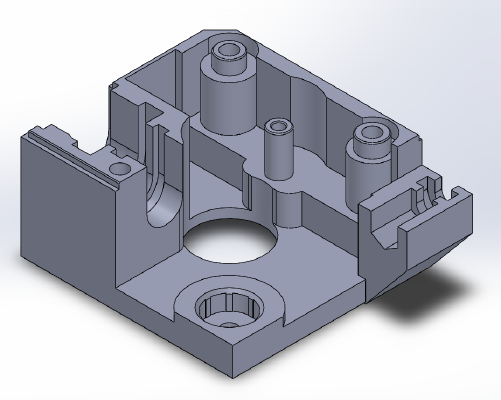 Tevo Titan Extruder Body | 3d print model