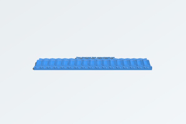 Pattern decor long | 3d print model