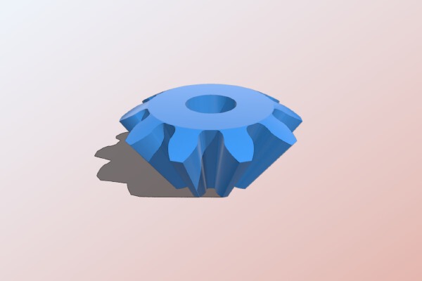 bevel gears 30° 45° 60° | 3d print model