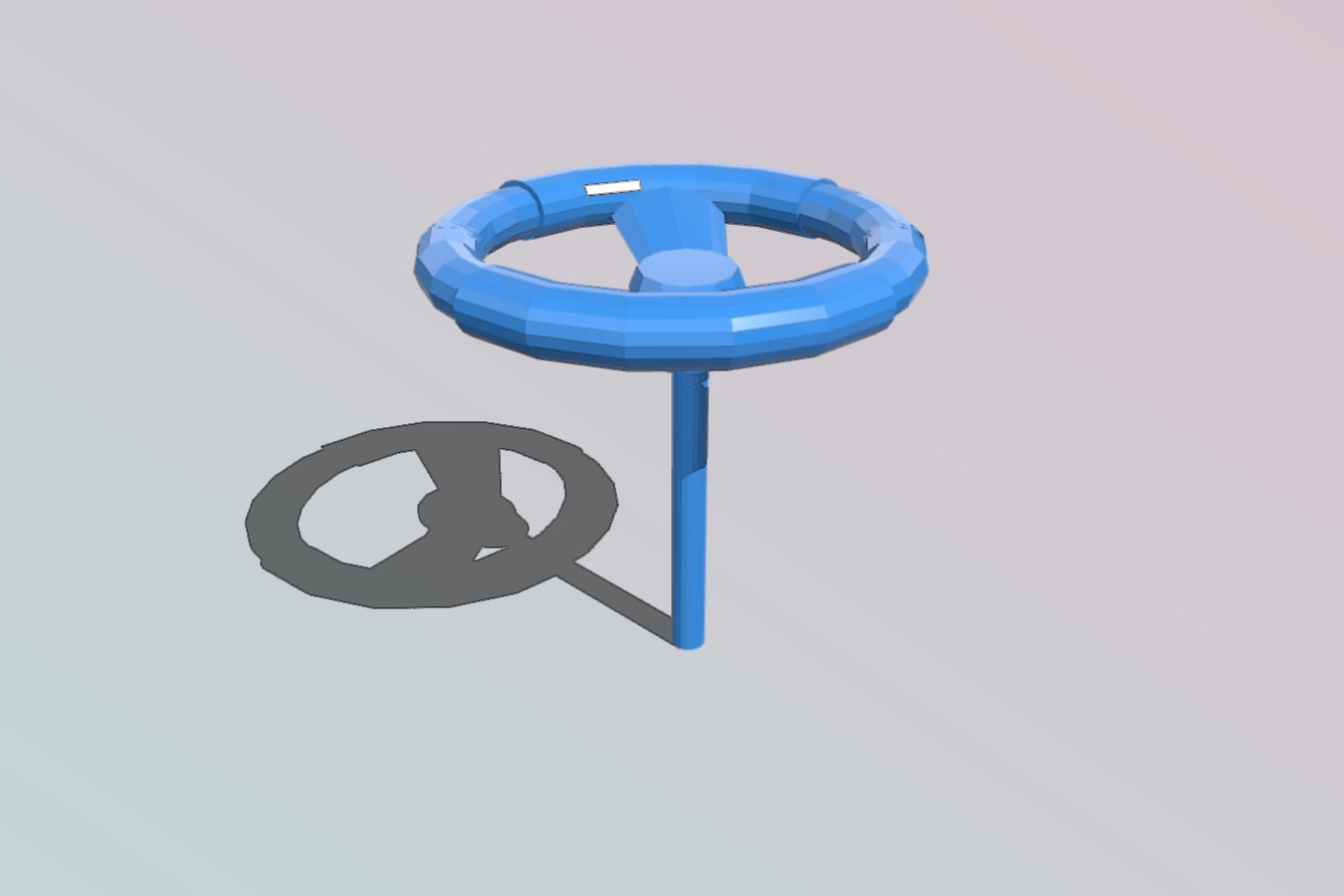 Simple 1:10 Steering Wheel