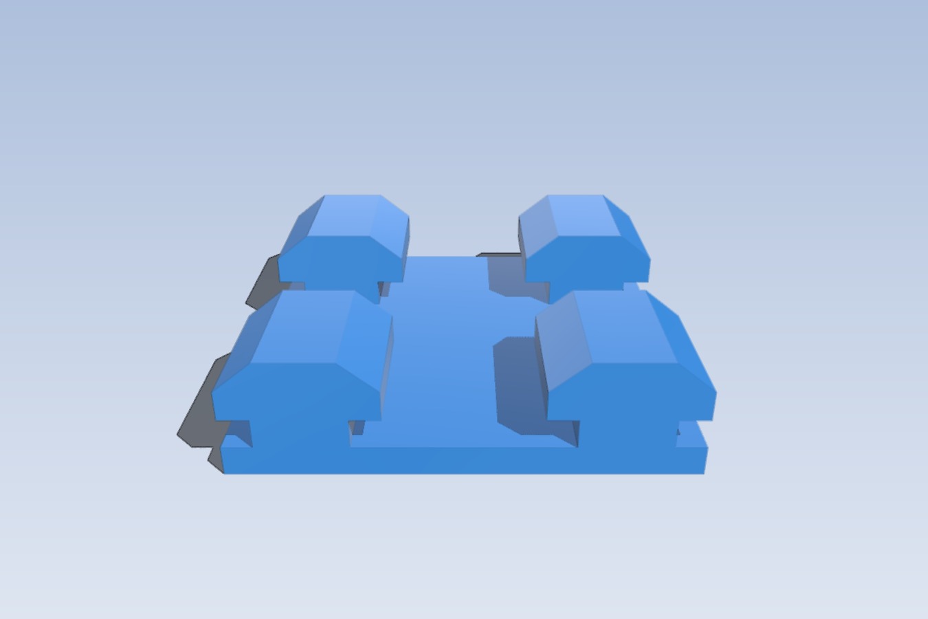 Ender 3 Double Rail insert