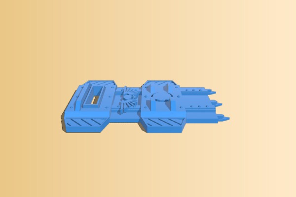 Tactical Tower Shield | 3d print model