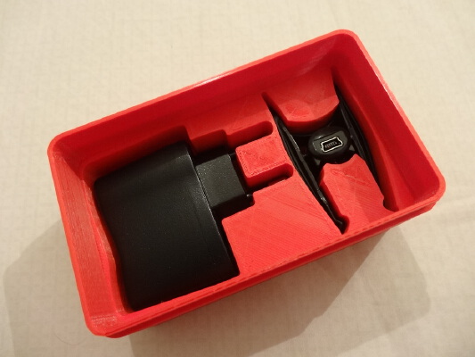 Boite de rangement pour chargeur XP DEUS | 3d print model