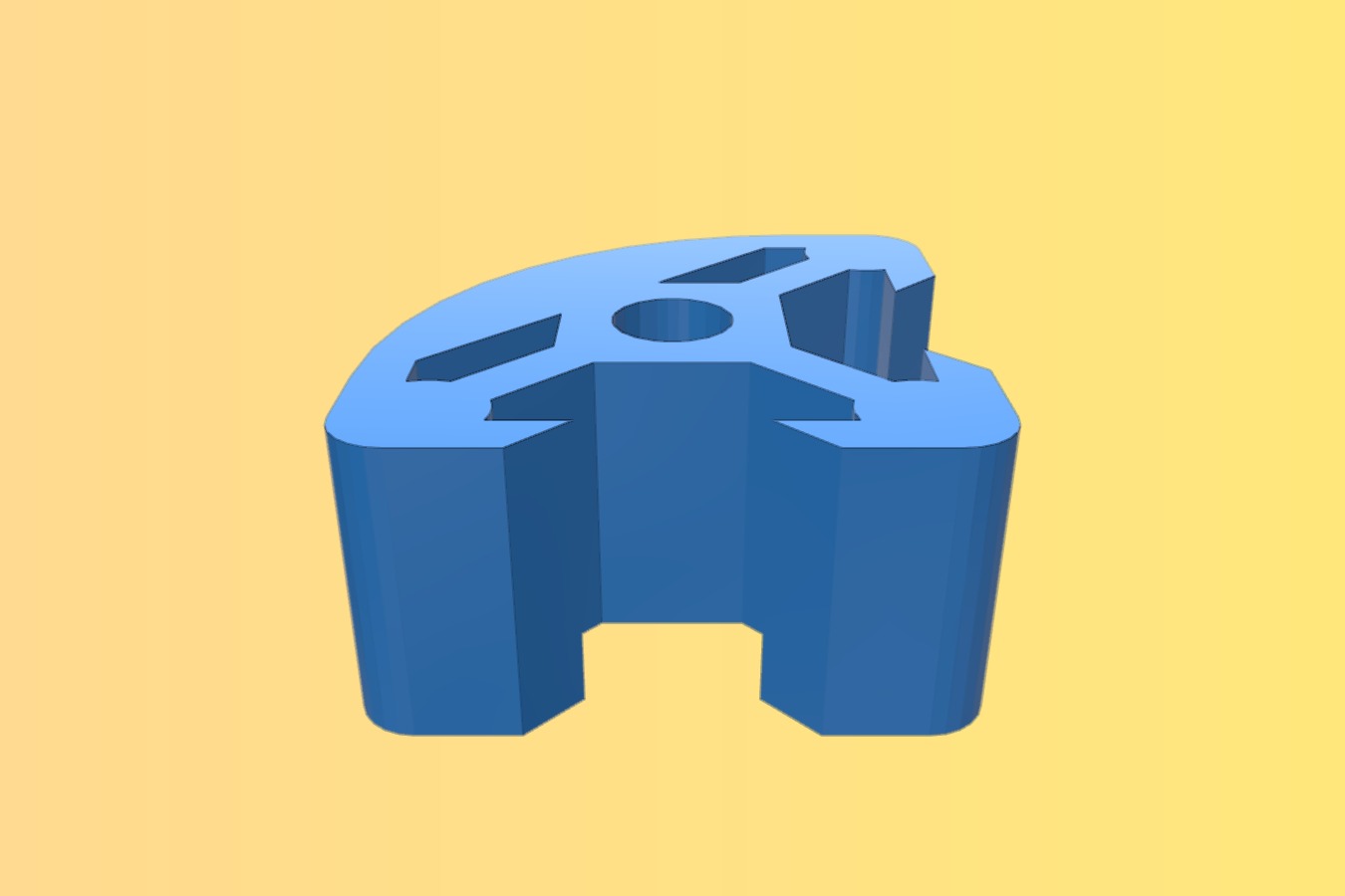 V Slot Round Corner