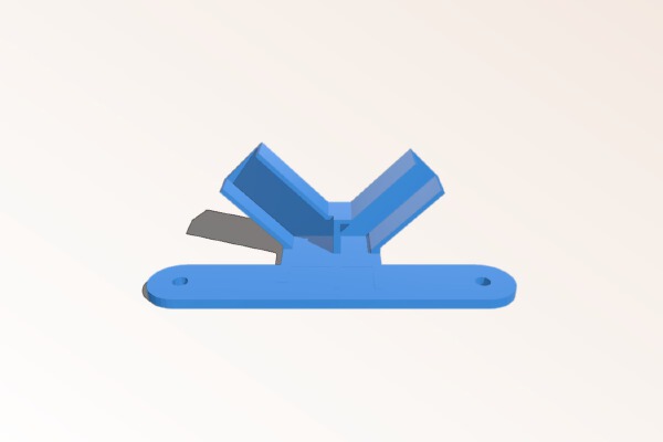 FrSky X8R Long antenna mount - TBS Discovery | 3d print model
