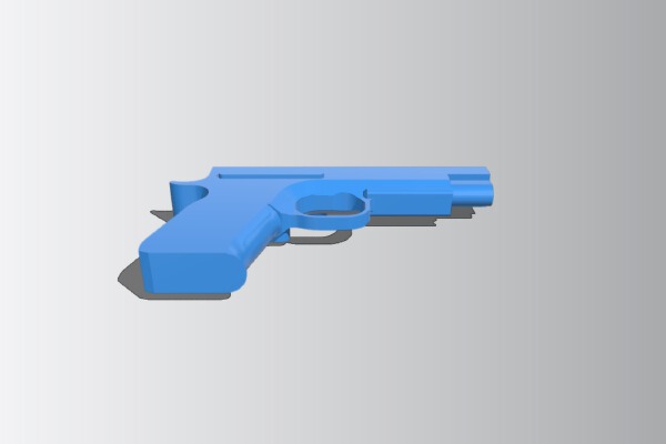 Pistol | 3d print model