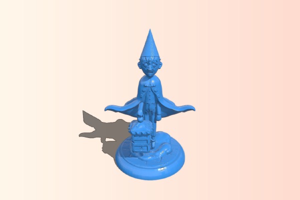Wirt With Lantern | 3d print model
