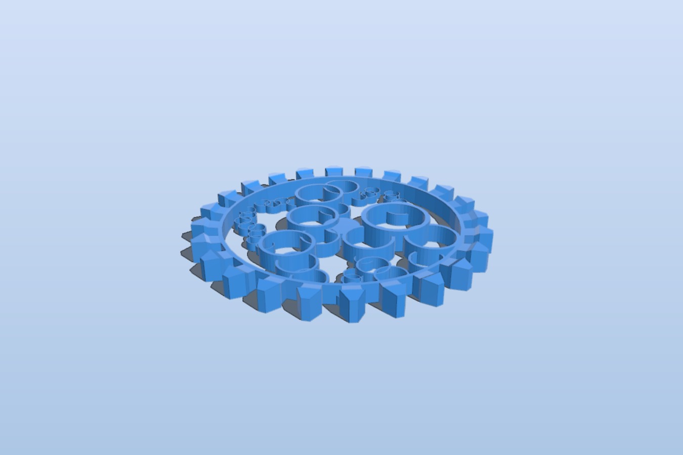trasnparent bubblering gear