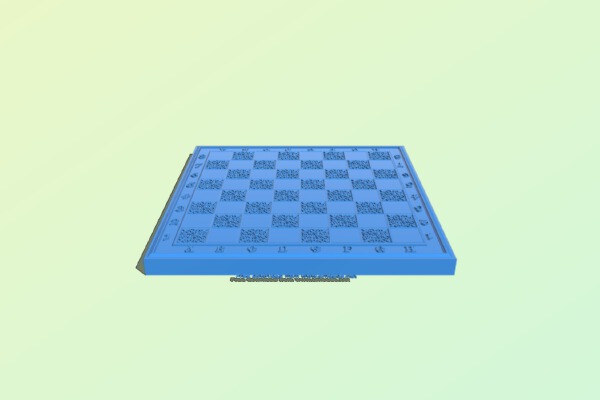 Chessboard | 3d print model