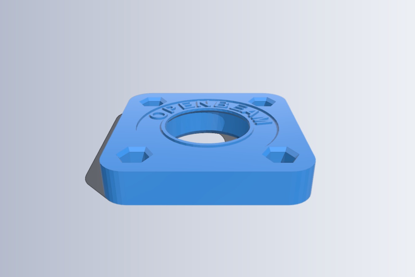 Printable 608 to NEMA17 Bearing Adaper for OpenBeam