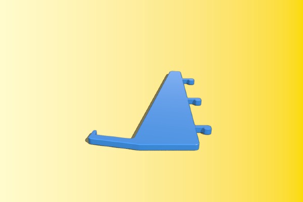 Ikea Skadis Keyboard Holder Horizontal OR Vertical | 3d print model