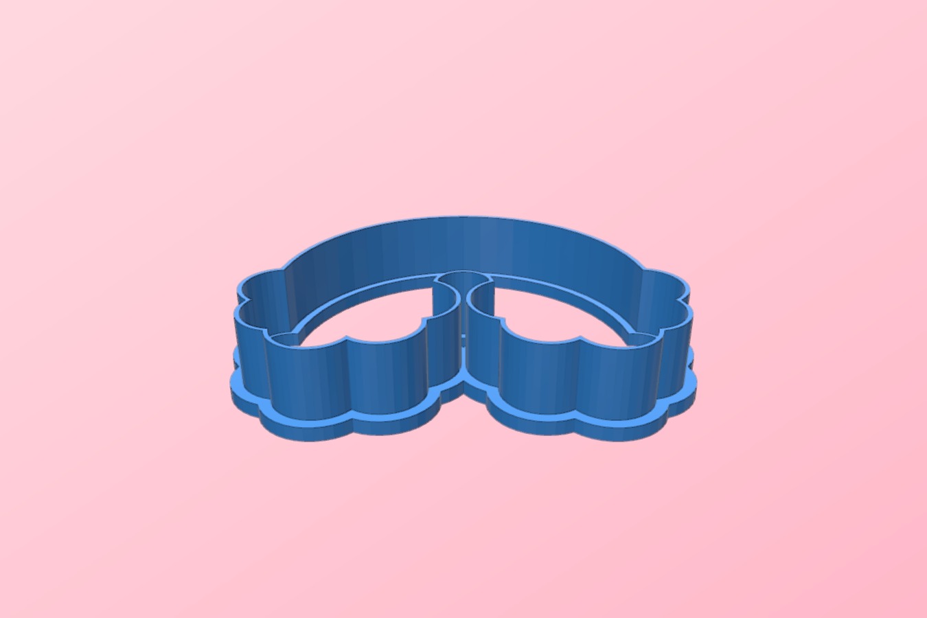 Cortador de galletas de arcoiris_ rainbow cookie cutter