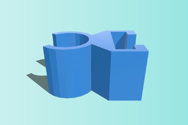 Dennerle Suction Pad Clip _ Saugnapf Clip | 3d print model