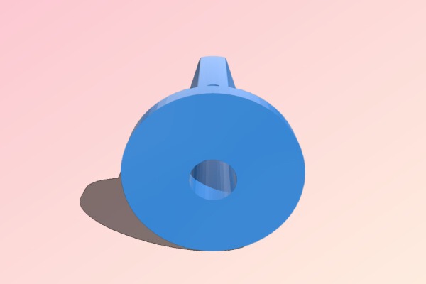 Boeing, Airbus Trim knob | 3d print model
