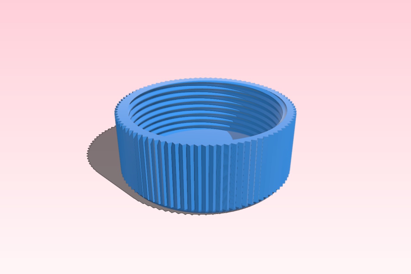 Threaded Cap for 1Lb Propane Cylinder
