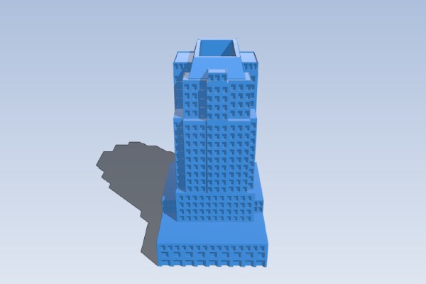 One MetroTech Center | 3d print model