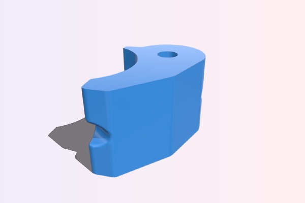 Shimano XT 12 Speed Derailleur Cage Lock | 3d print model