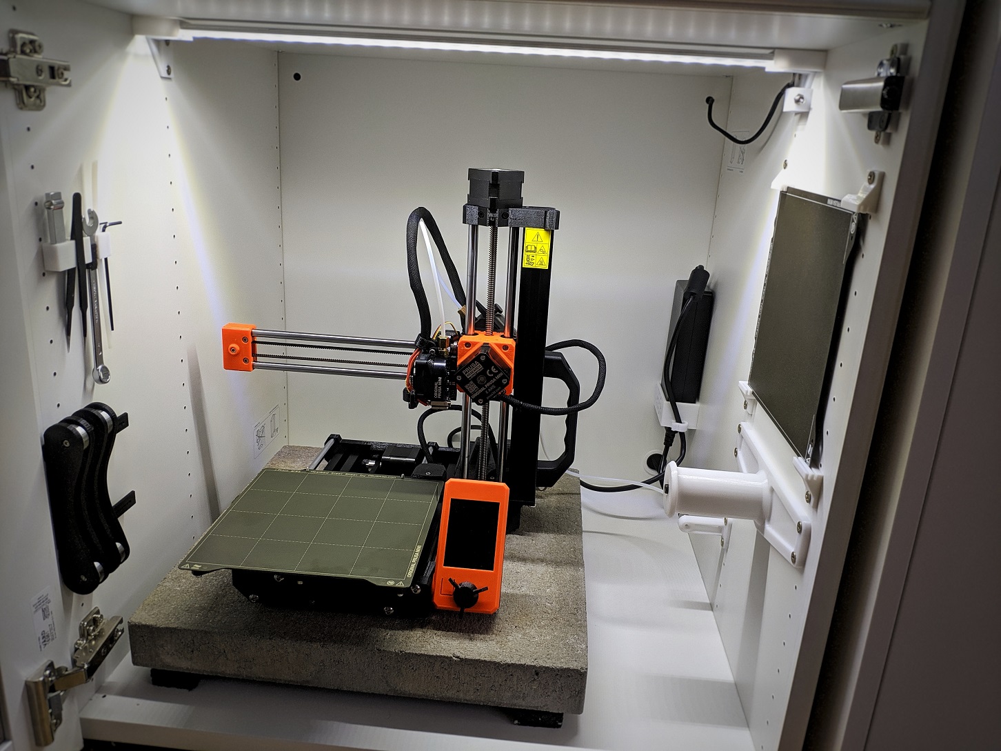 Ikea Platsa Modular Dual Prusa Enclosure (MINI_MK3s_Bear)