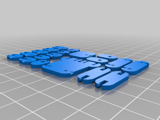 Credit Card Action Figure | 3d print model