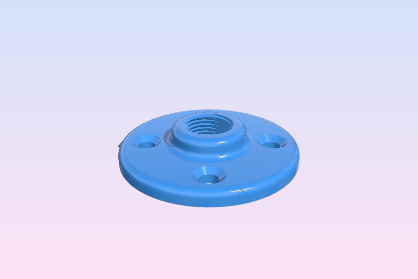 1_2" NPT Flange .5"