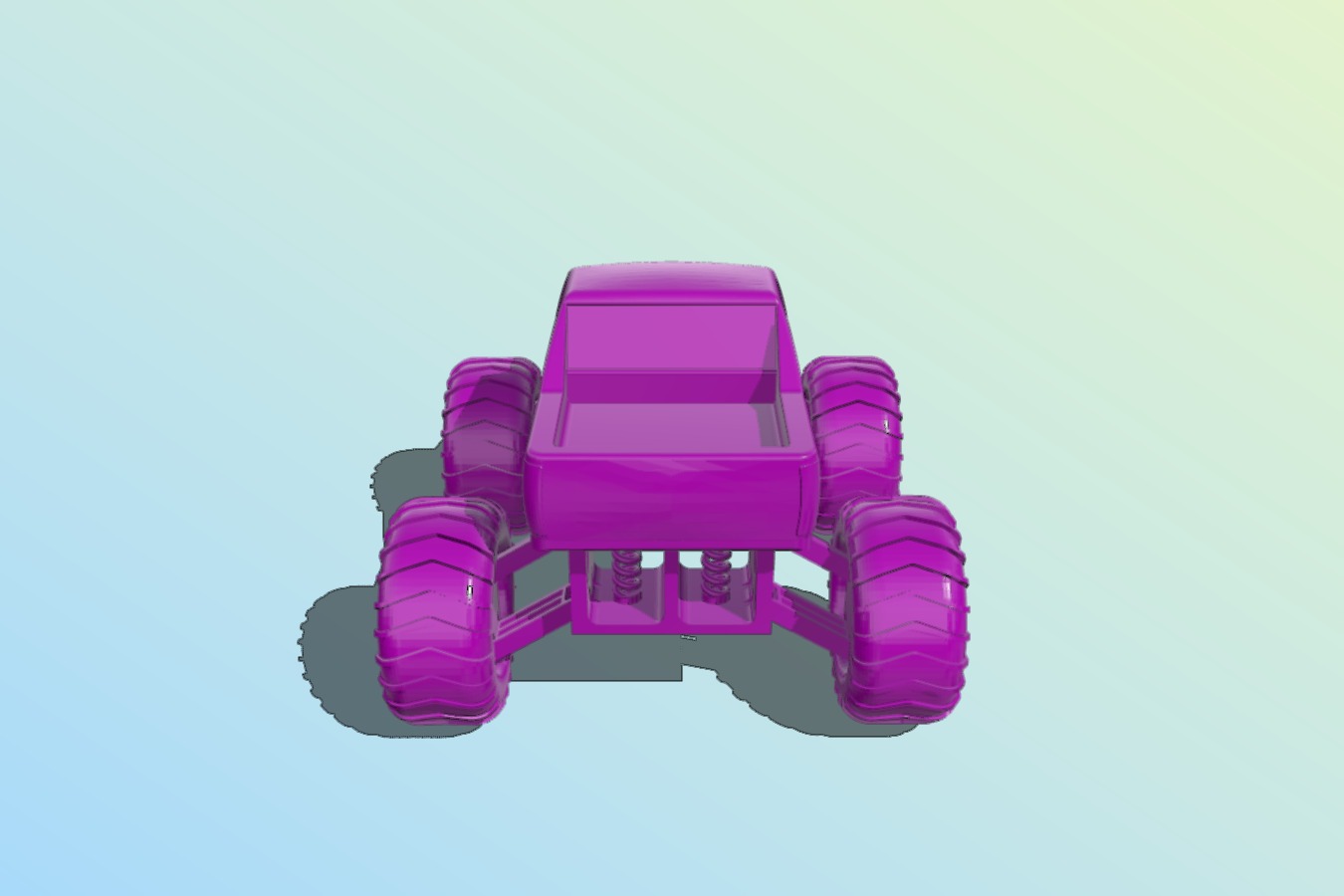 Mini monster truck
