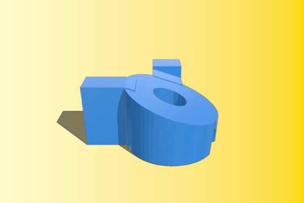 headset to arc rail adapter | 3d print model