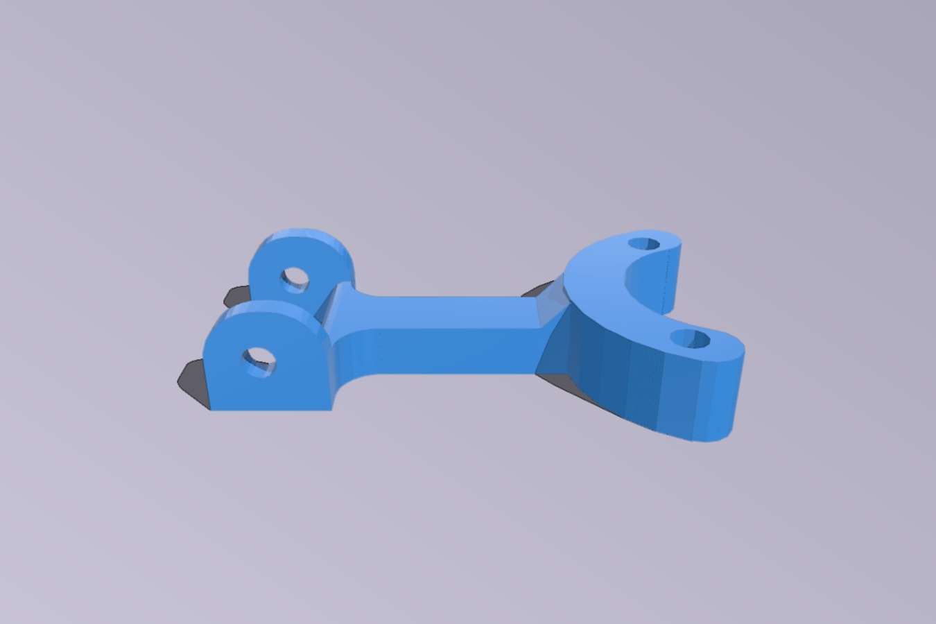 Kossel blower fan mount for E3D-v6 effector