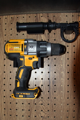 pegboard holders for dewalt drills | 3d print model