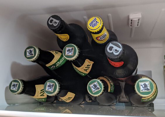Fridge Bottle Holder | 3d print model