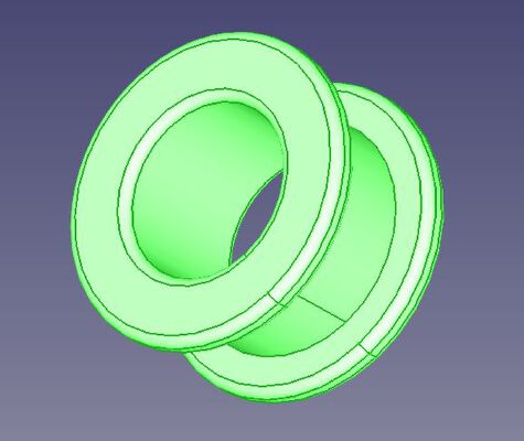 Anycubic i3 Mega Filamentrollenhalter mit Kugellager | 3d print model
