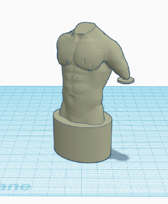 Transhumeral (above-elbow) limb loss_difference model for prosthetic component design | 3d print model