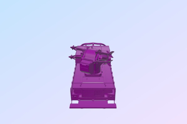 Anti-aircraft unit M730A1 tank | 3d print model