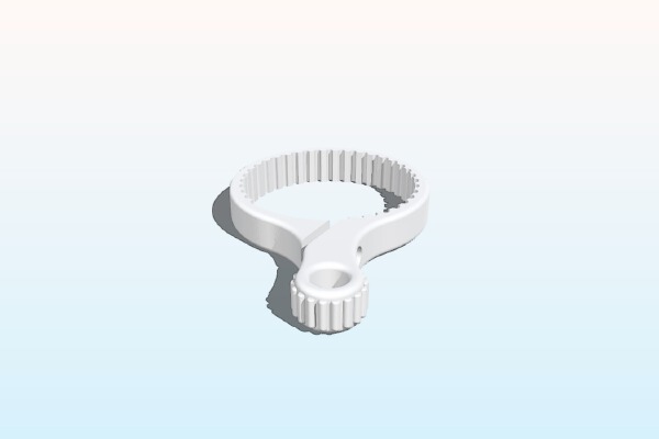 Throw lever for Vortex Diamondback Tactical 6-24x50 FFP | 3d print model
