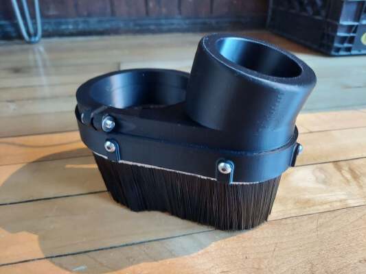 Dust Shoe for 80mm Spindle | 3d print model
